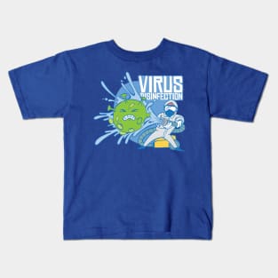 Virus Disinfection Kids T-Shirt